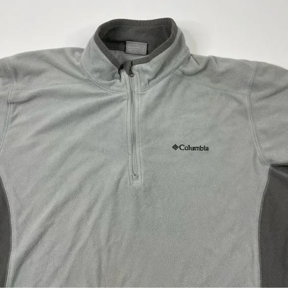 Columbia Two Tone Fleece Quarter Zip Pullover - Picture 3 of 7